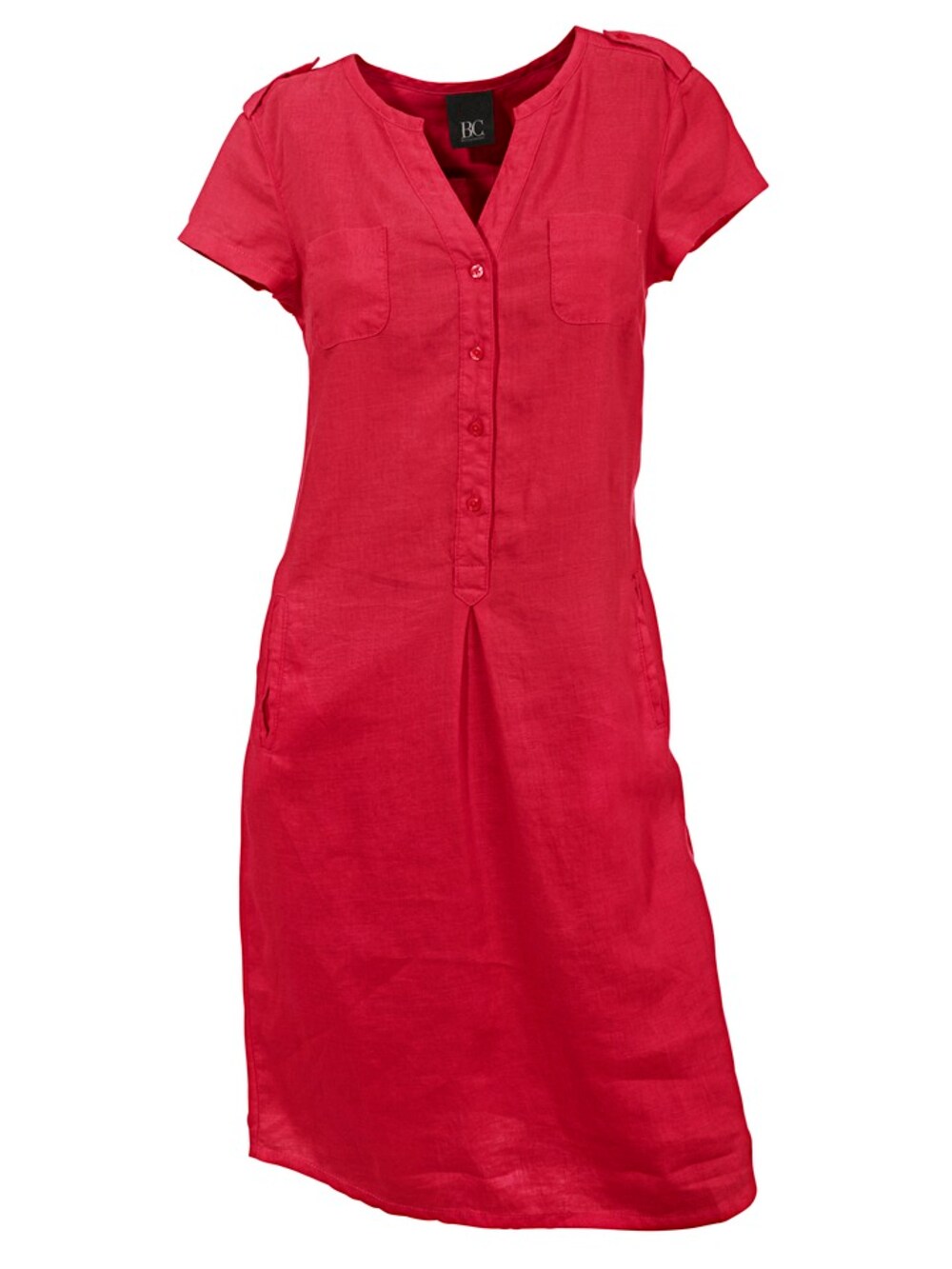Рубашка-платье Heine, красный