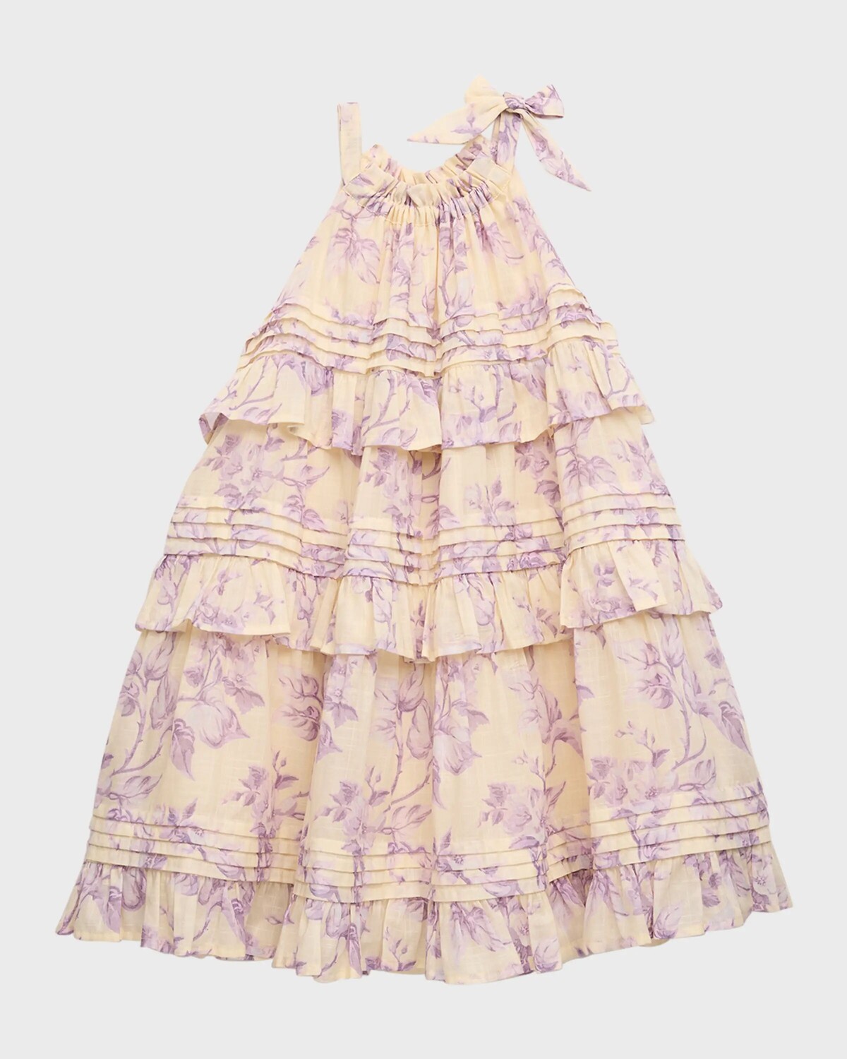 

Платье Halliday с цветочным принтом для девочек, размер 2–10 Zimmermann, цвет Yellow/Lilac Floral