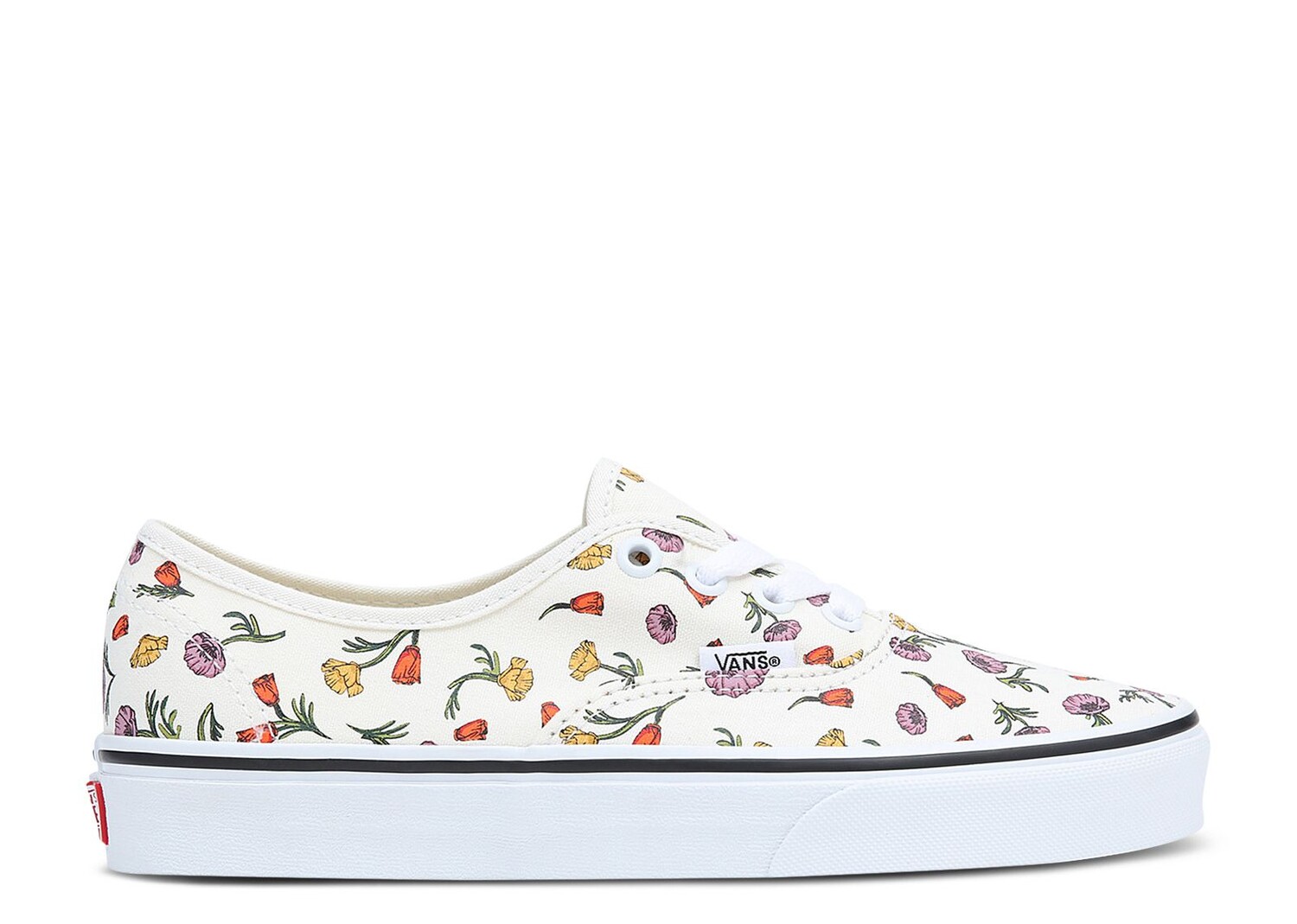 

Кроссовки Vans Authentic 'Poppy Floral', кремовый, Бежевый