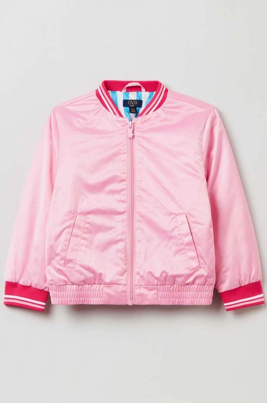 Детская куртка-бомбер OVS, розовый