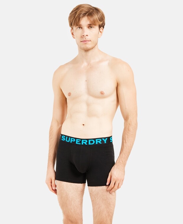 

Шорты-боксеры, комплект из 3 шт. Superdry, хаки