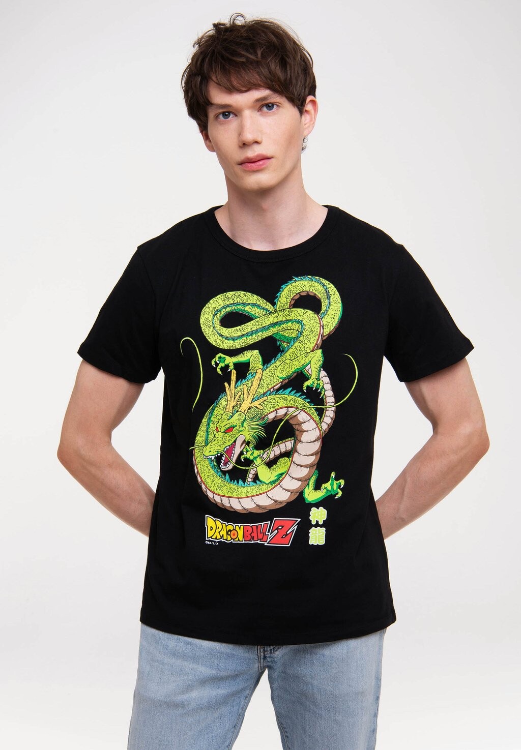 

Футболка с принтом LOGOSHIRT, черный