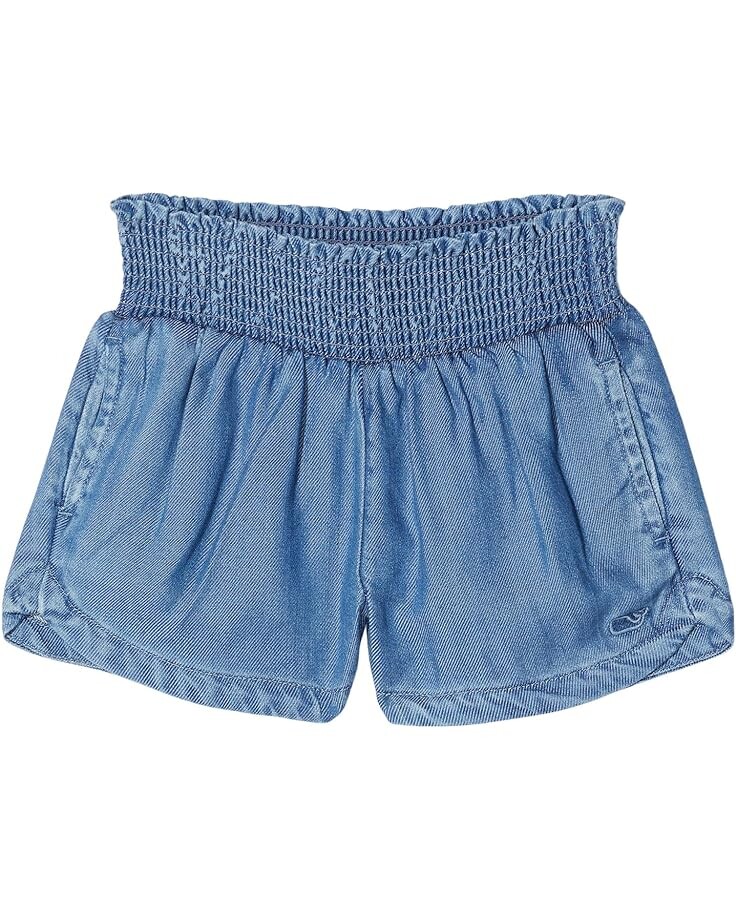 

Шорты Vineyard Vines Smocked Chambray Shorts, цвет Ocean Breeze