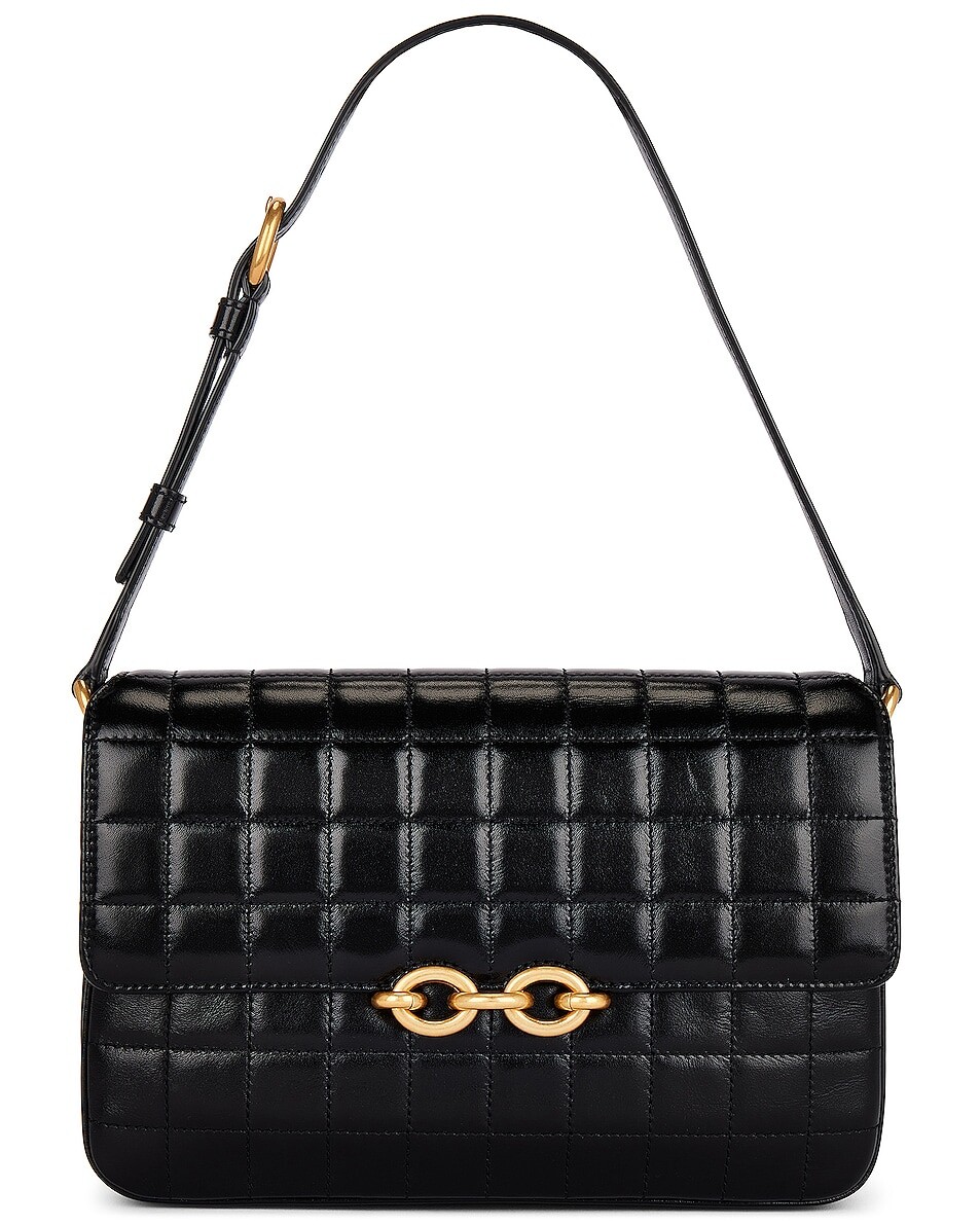 

Сумка Saint Laurent Le Maillon Satchel, неро