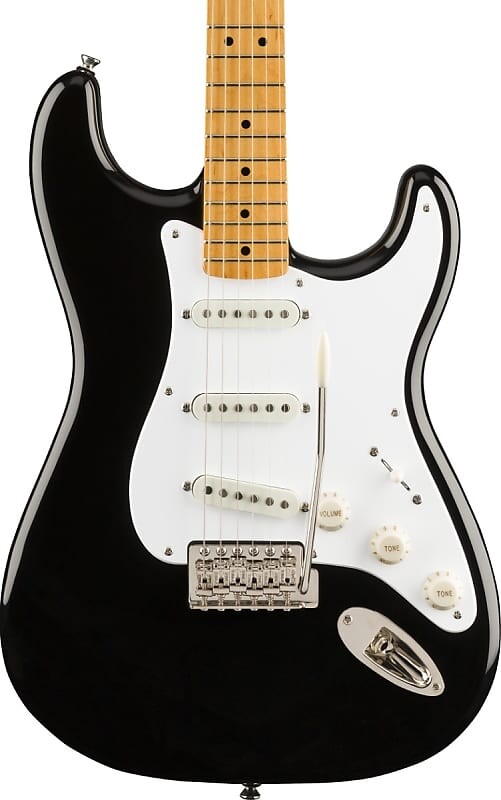 

Электрогитара Squier Classic Vibe '50s Stratocaster Electric Guitar Maple FB, Black
