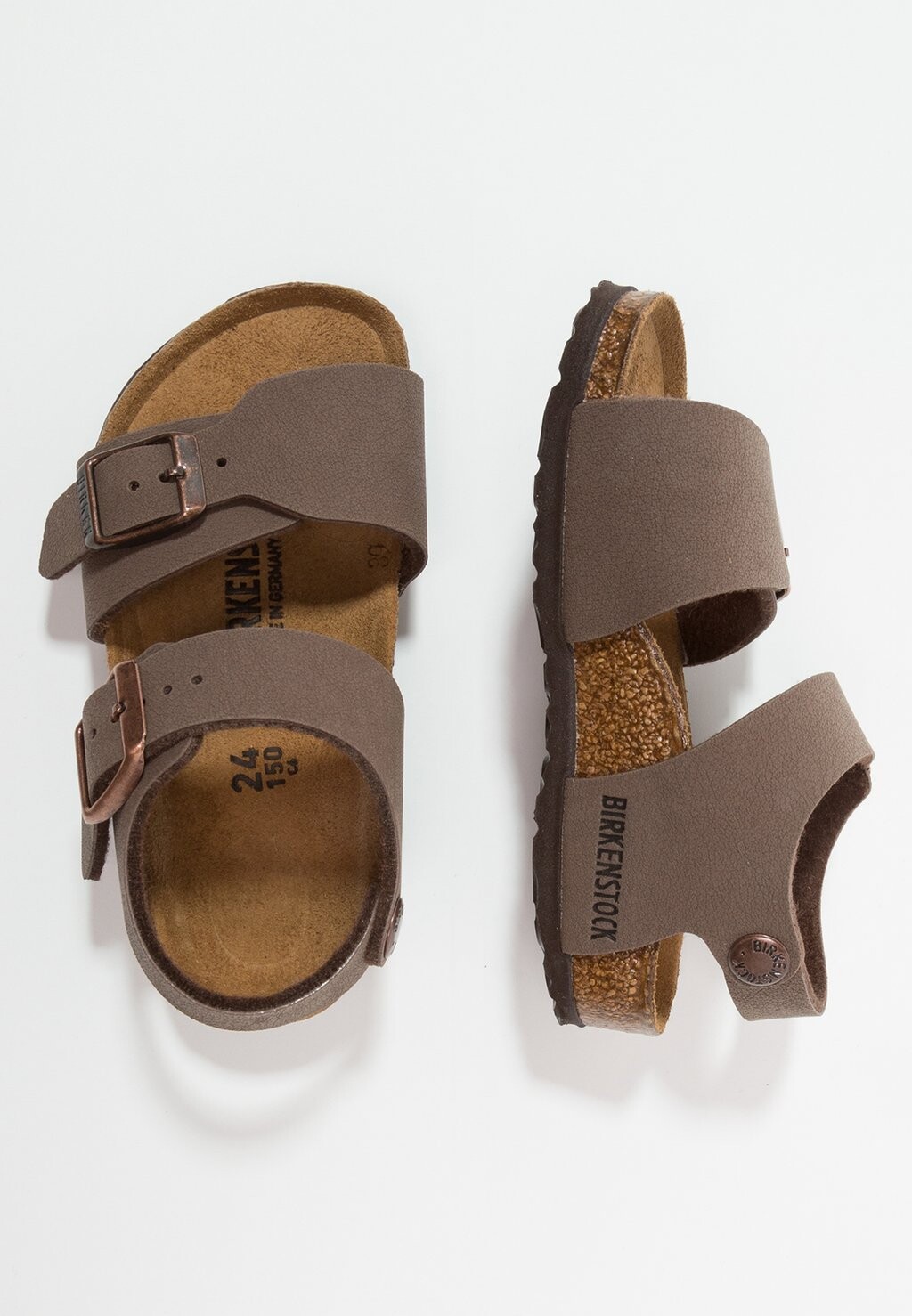 

Сандалии New York Birkenstock, цвет mocha, Коричневый