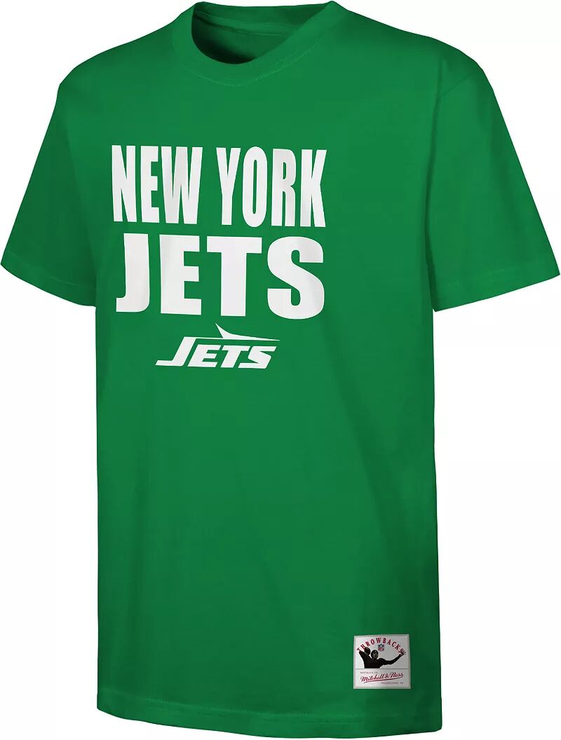 

Легендарная зеленая футболка Mitchell & Ness Youth New York Jets