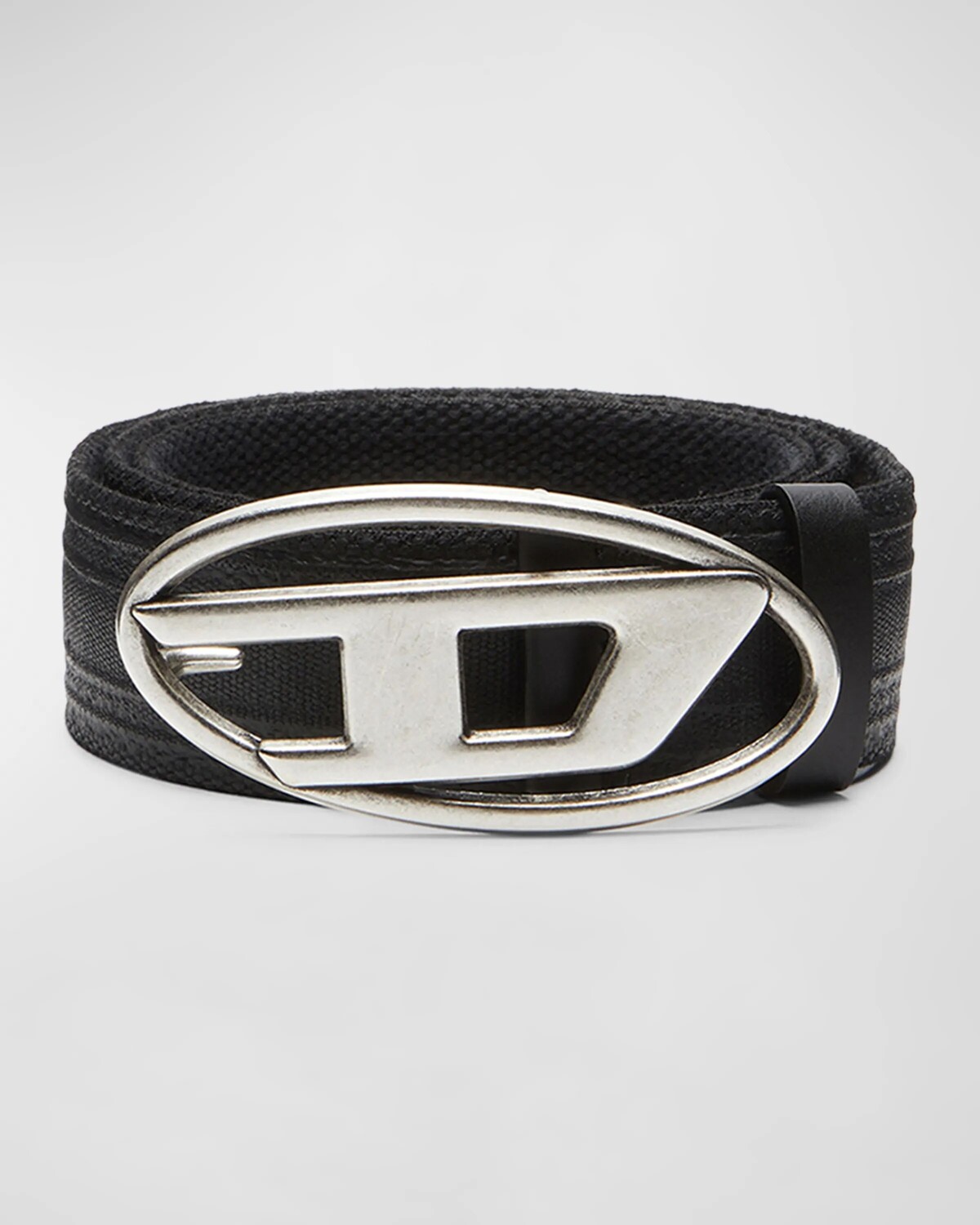 

Мужской ремень из вощеного хлопка B-1DR-Tape Diesel, цвет Black