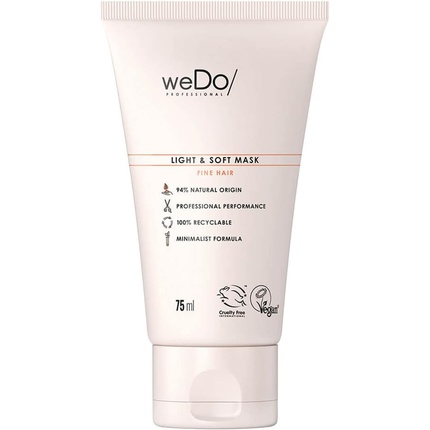Wedo/Professional Light & Soft Mask Светотерапия для тонких волос 75 мл, Wedo/ Professional