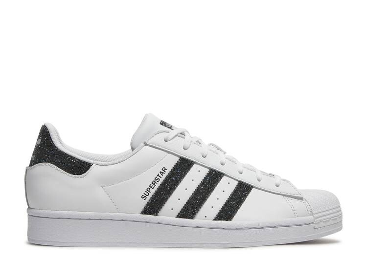 

Кроссовки Adidas SWAROVSKI X SUPERSTAR 'WHITE BLACK', белый, Белый;серый