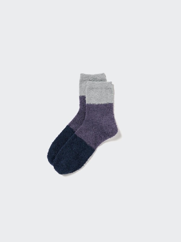

Носки heattech пушистые Uniqlo, серый