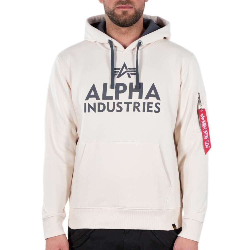 

Худи Alpha Industries Foam Print, белый