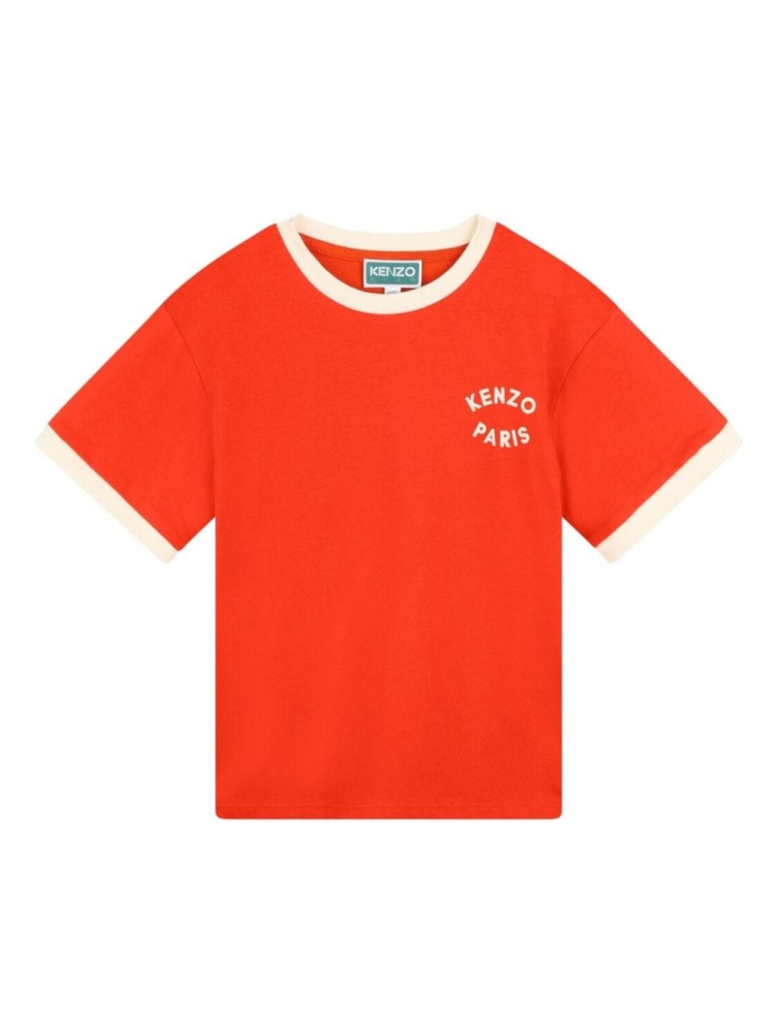 

Kenzo Kids футболка с логотипом, красный