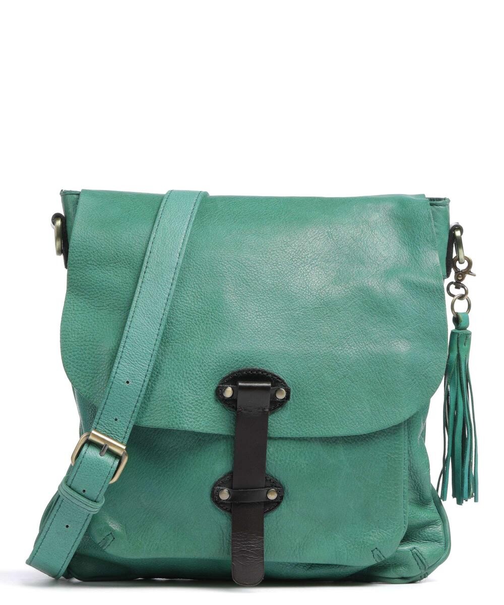 

Сумка Kohlmarkt 1 из зернистой яловой кожи Taschendieb Wien, зеленый