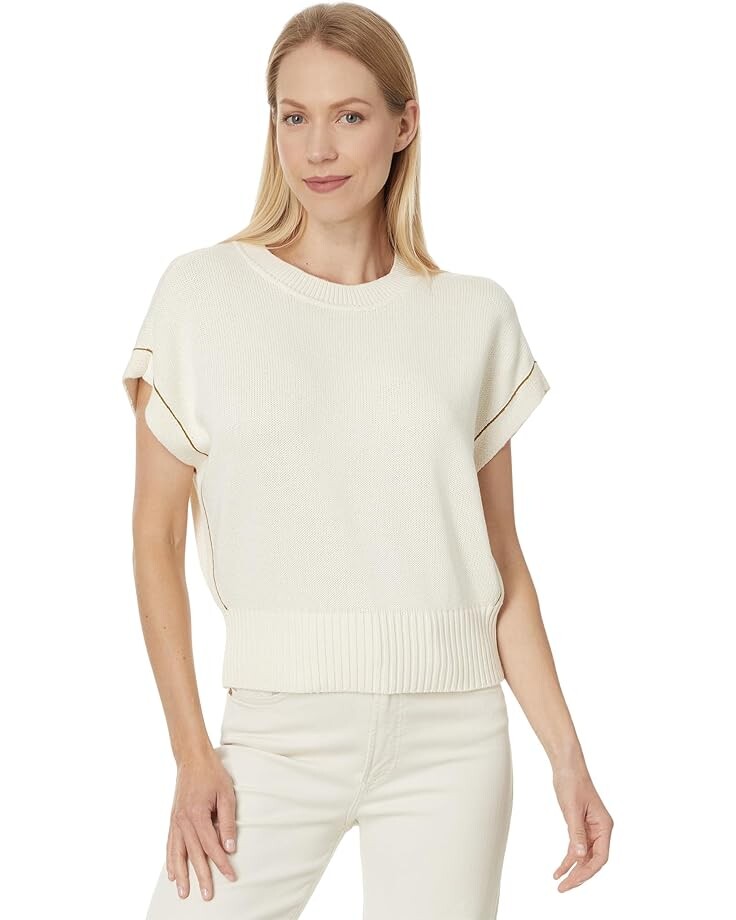 

Свитер Lilla P Wedge Pullover Sweater, кремовый