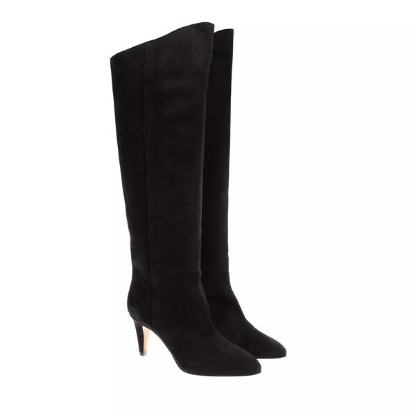 

Сапоги lispa heeled boots suede faded Isabel Marant, черный