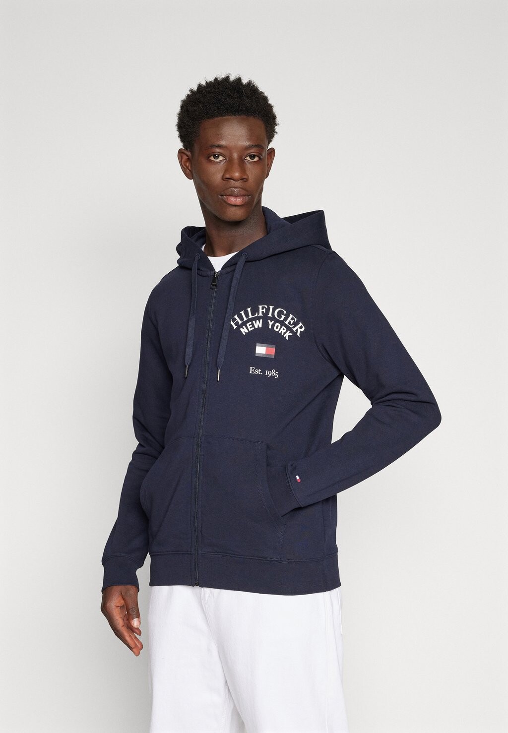 

Толстовка на молнии Tommy Hilfiger, темно-синий