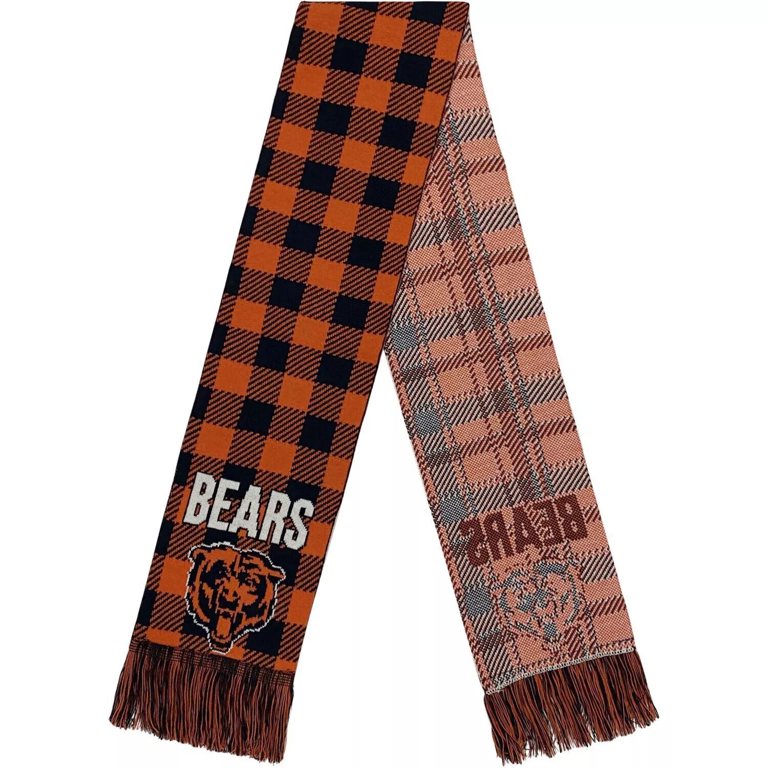 

FOCO Шарф в клетку с цветными блоками Chicago Bears