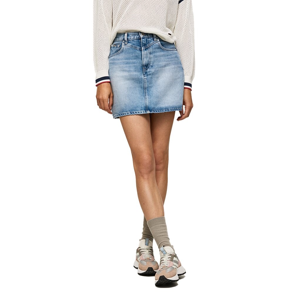 

Юбка мини Pepe Jeans Rachel Skirt, синий