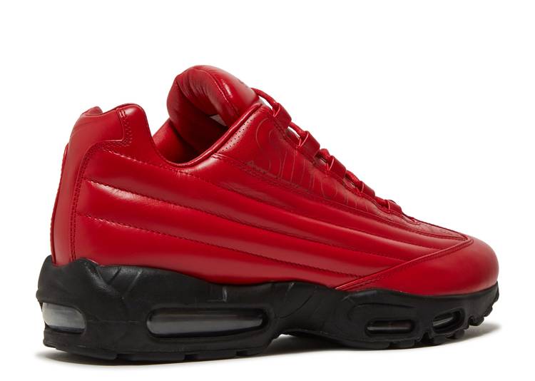 Nike SUPREME X AIR MAX 95 LUX GYM RED