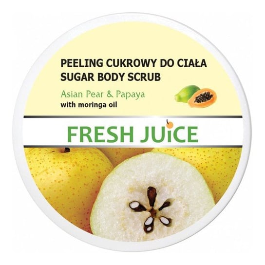 Сахарный скраб для тела Fresh Juice Asian Pear & Papaya 225мл средства для ванной и душа fresh juice сахарный скраб для тела asian pear