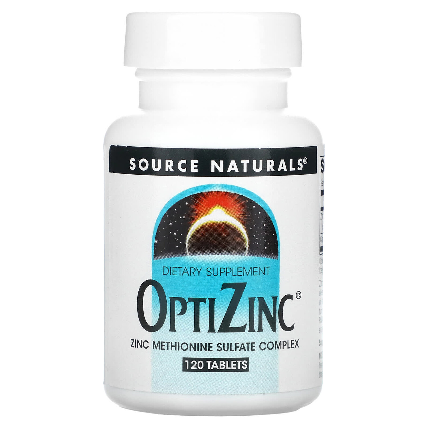 

OptiZinc, 120 таблеток, Source Naturals