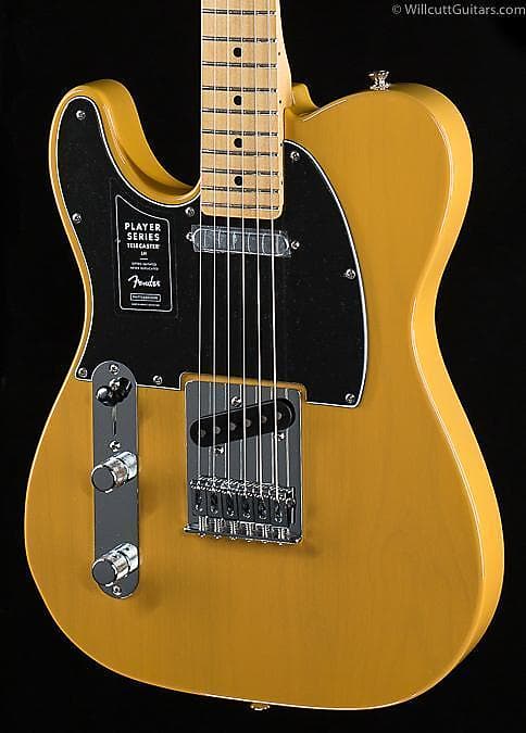 

Электрогитара Fender Player Telecaster Butterscotch Blonde Lefty Maple - MX22019304-7.35 lbs