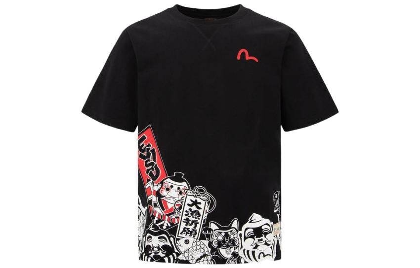 

Футболка мужская Evisu, черный