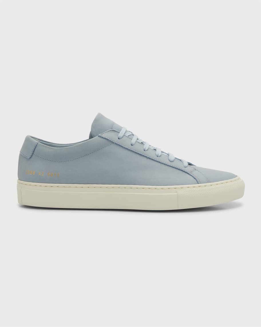 

Мужские кожаные низкие кеды Achilles из нубука Common Projects