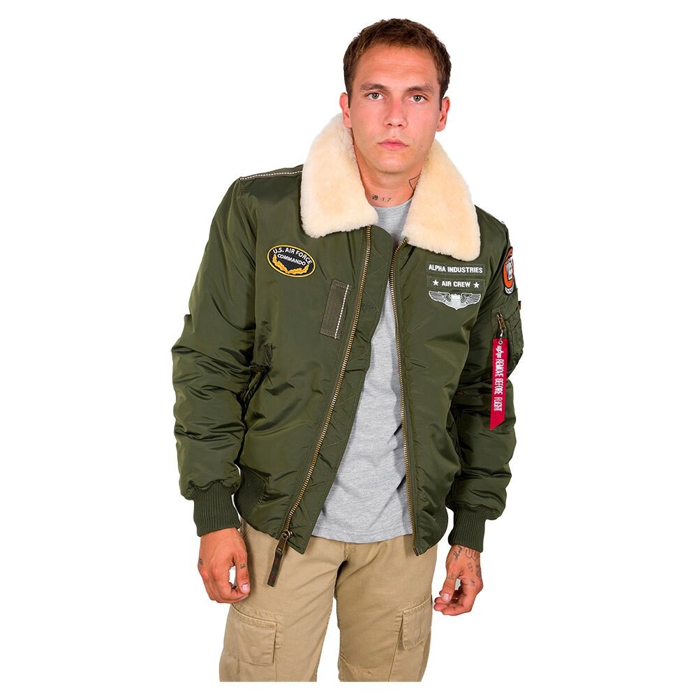

Куртка Alpha Industries Injector III Air Force, зеленый