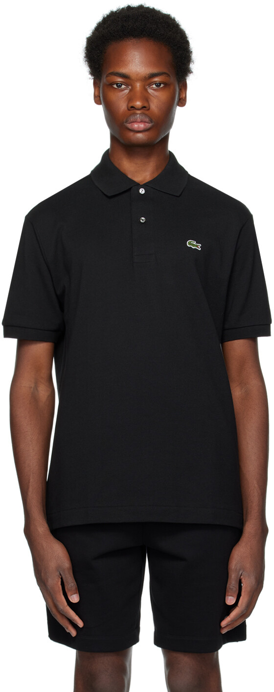 

Черная футболка-поло Original Lacoste, Черный