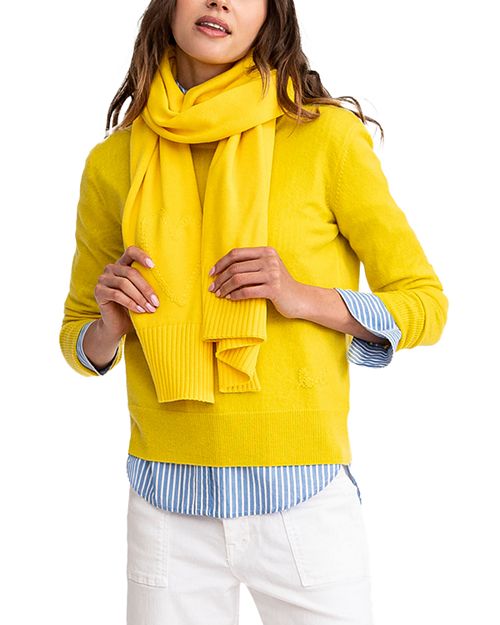 Солнечный шарф Kerri Rosenthal, цвет Yellow