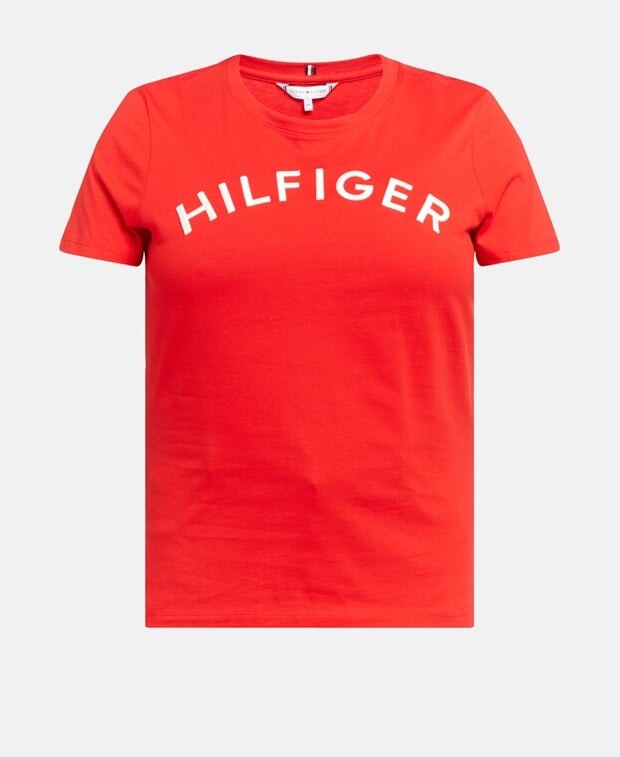 

Футболка Tommy Hilfiger, светло-красный