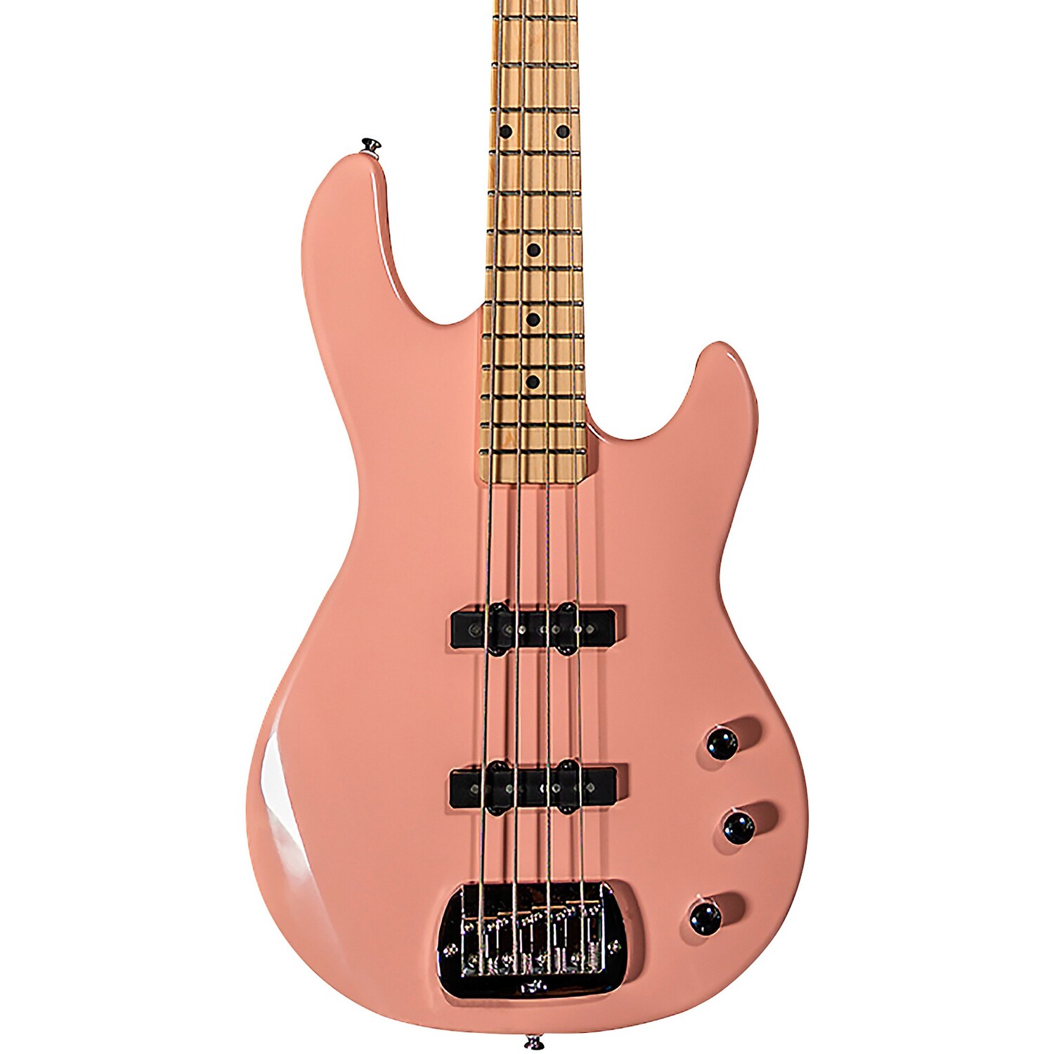 

Корпус электробас-гитары G&L Tribute JB-2, розовый