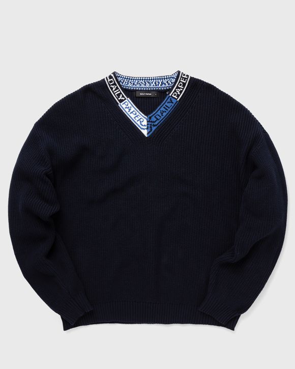 

Пуловер Daily Paper Roshaun Sweater, цвет deep navy