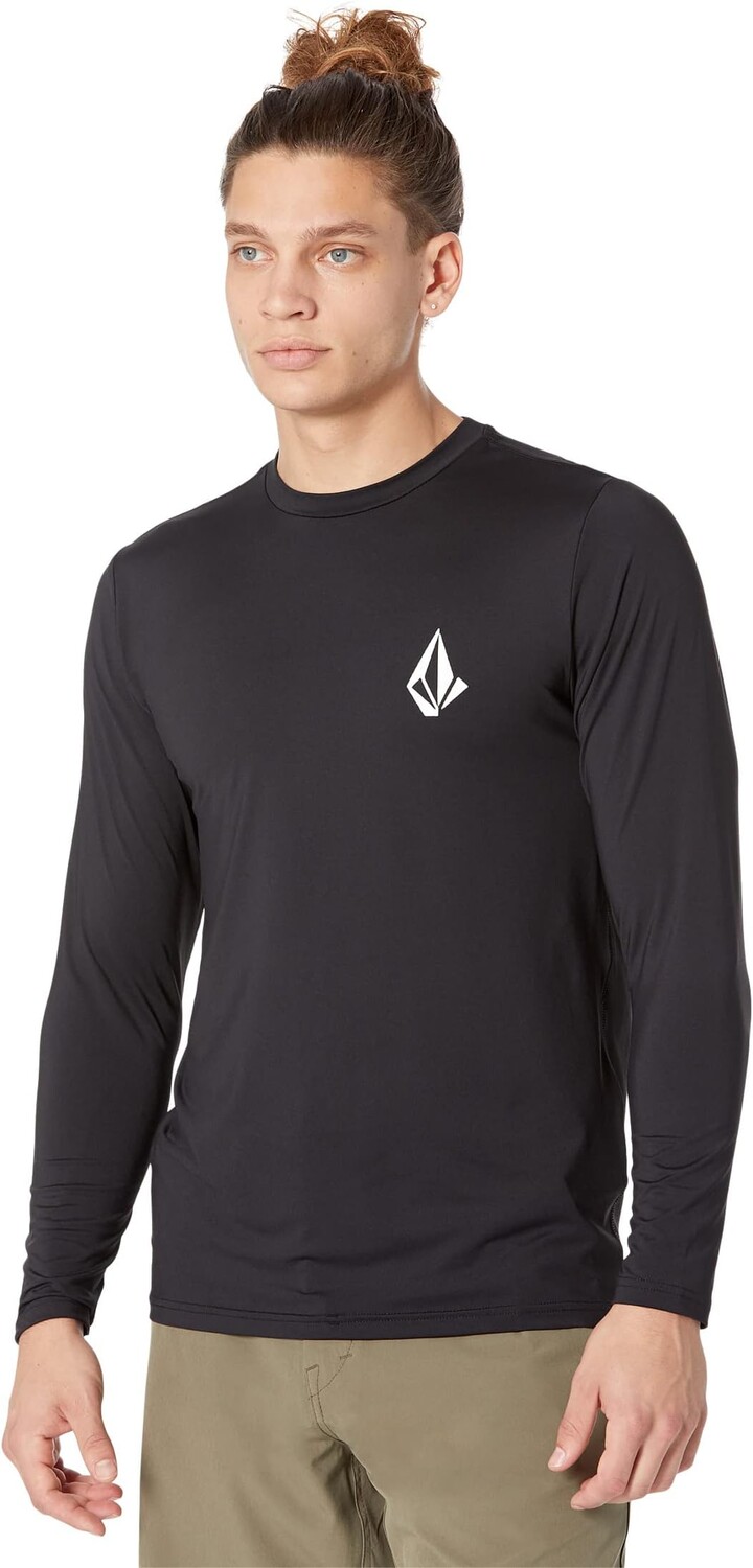 

Рашгард свободного покроя Taunt с длинными рукавами Volcom, черный