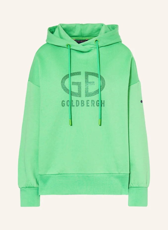 

Худи с драгоценными камнями Goldbergh, зеленый