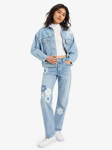 

501 женские джинсы 90-х годов Levi's, цвет Medium Wash
