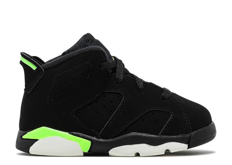 

Кроссовки AIR JORDAN 6 RETRO TD 'ELECTRIC GREEN', черный