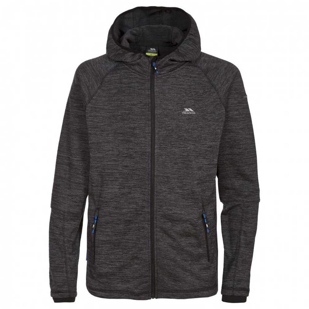 

Толстовка на молнии Trespass Northwood B Hooded, черный