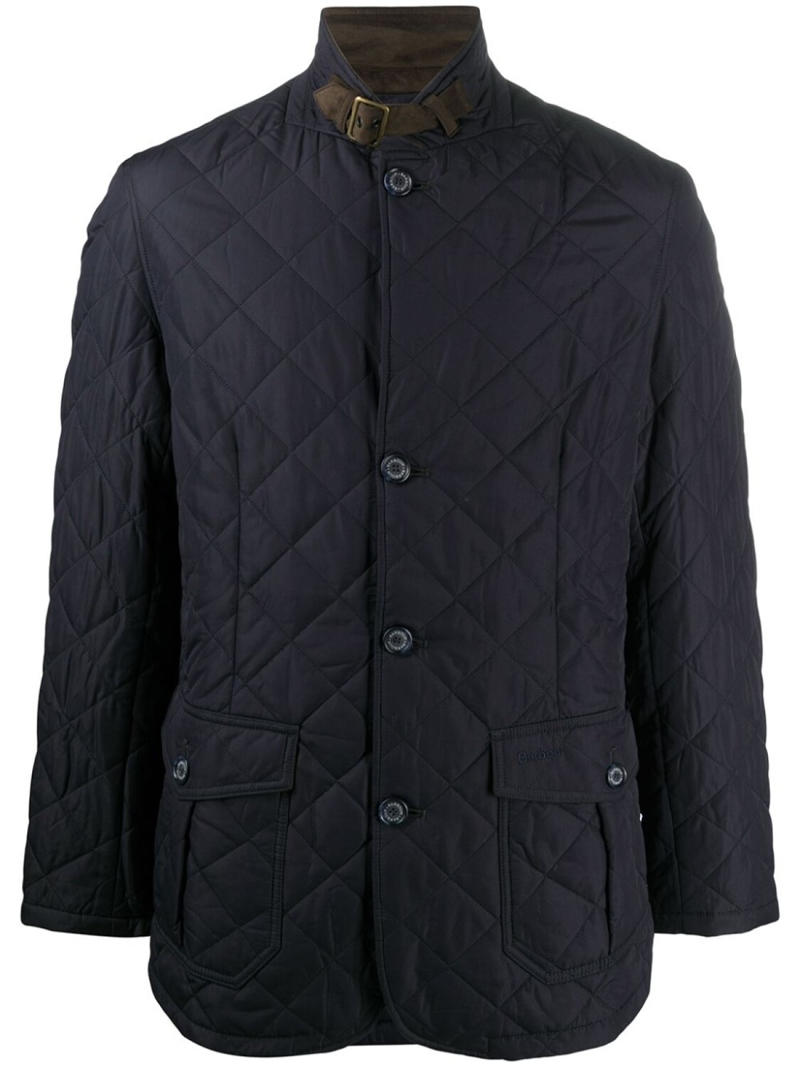 

Barbour стеганая куртка Lutz, синий