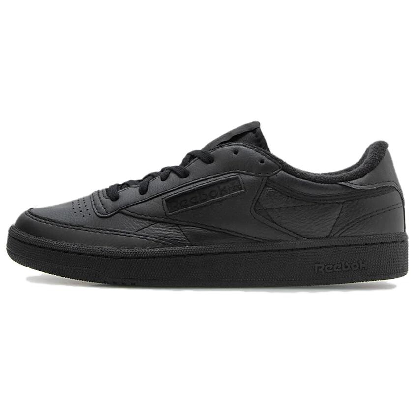 

Кроссовки Reebok Club C Skateboarding Shoes Unisex Low-top Black, черный