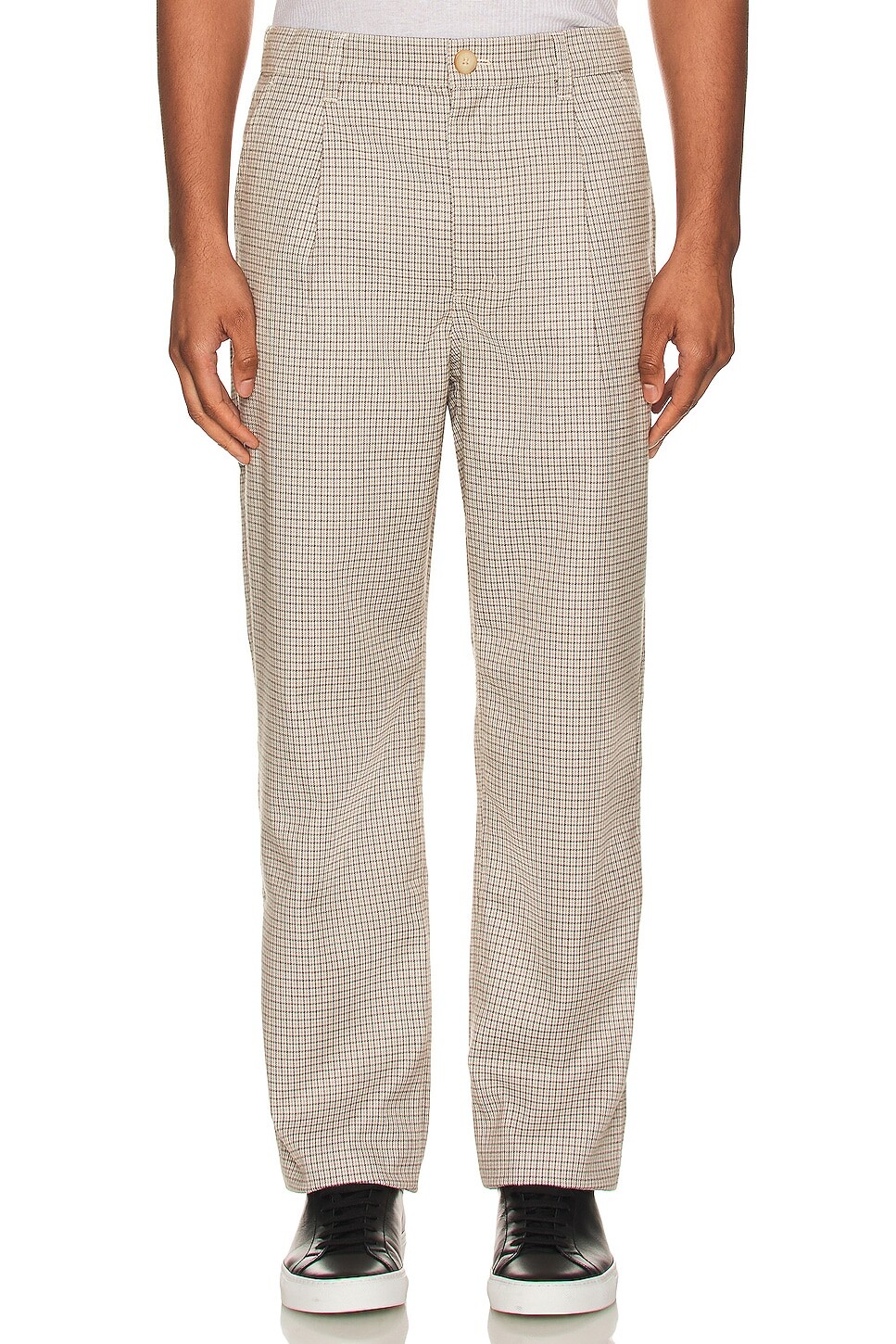 

Брюки SATURDAYS NYC Dean Houndstooth Trouser, цвет Bungee