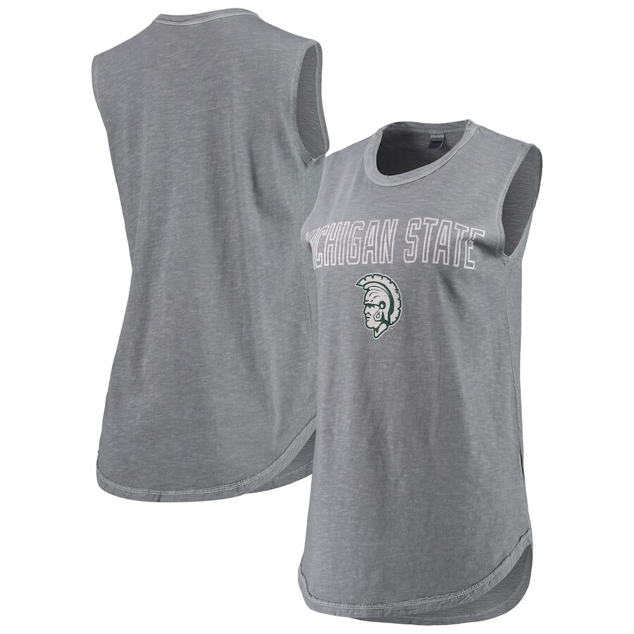 

Топ Alternative Apparel Michigan State Spartans, угольный