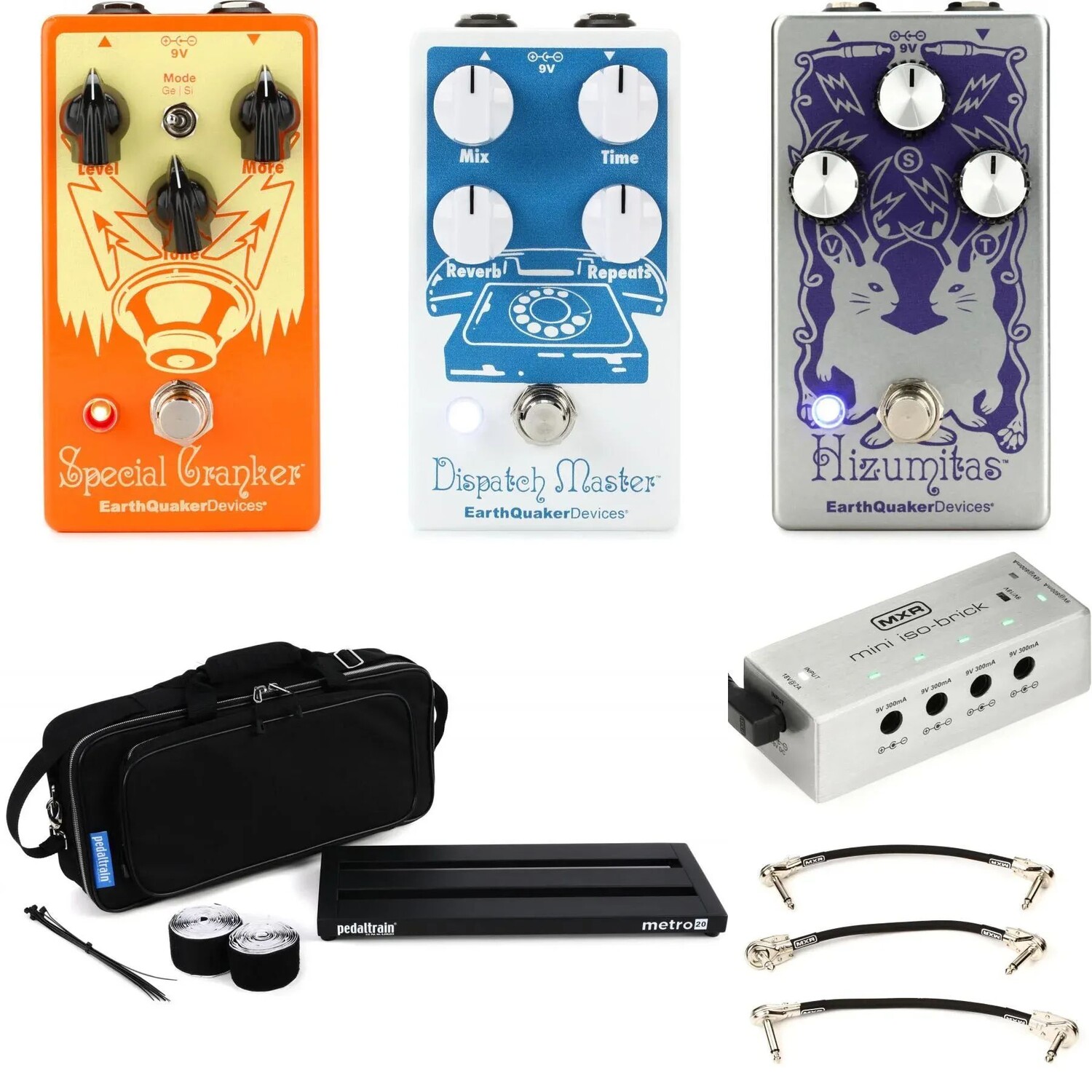 

Комплект педалборда EarthQuaker Devices Essentials