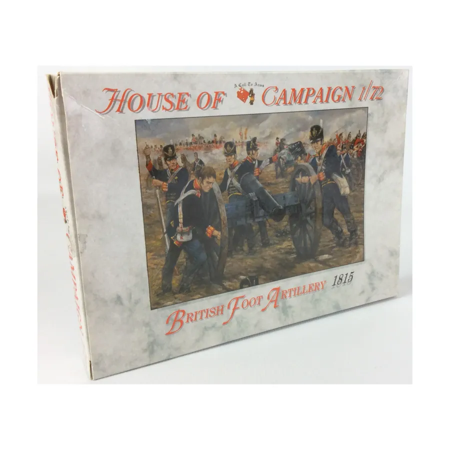 

Британская пешая артиллерия 1815 г., House of Campaign - Napoleonic Era (1:72)