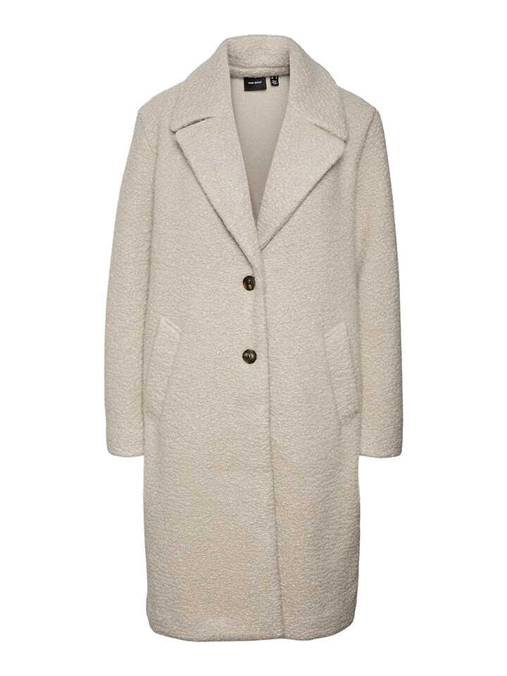 

Куртка Vero Moda Teddymantel, кремовый