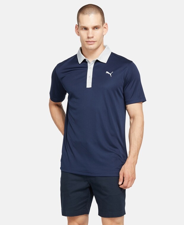 

Функциональная рубашка-поло Puma Golf, темно-синий