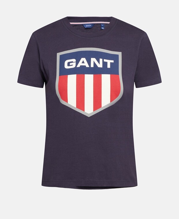 

Футболка Gant, темно-синий