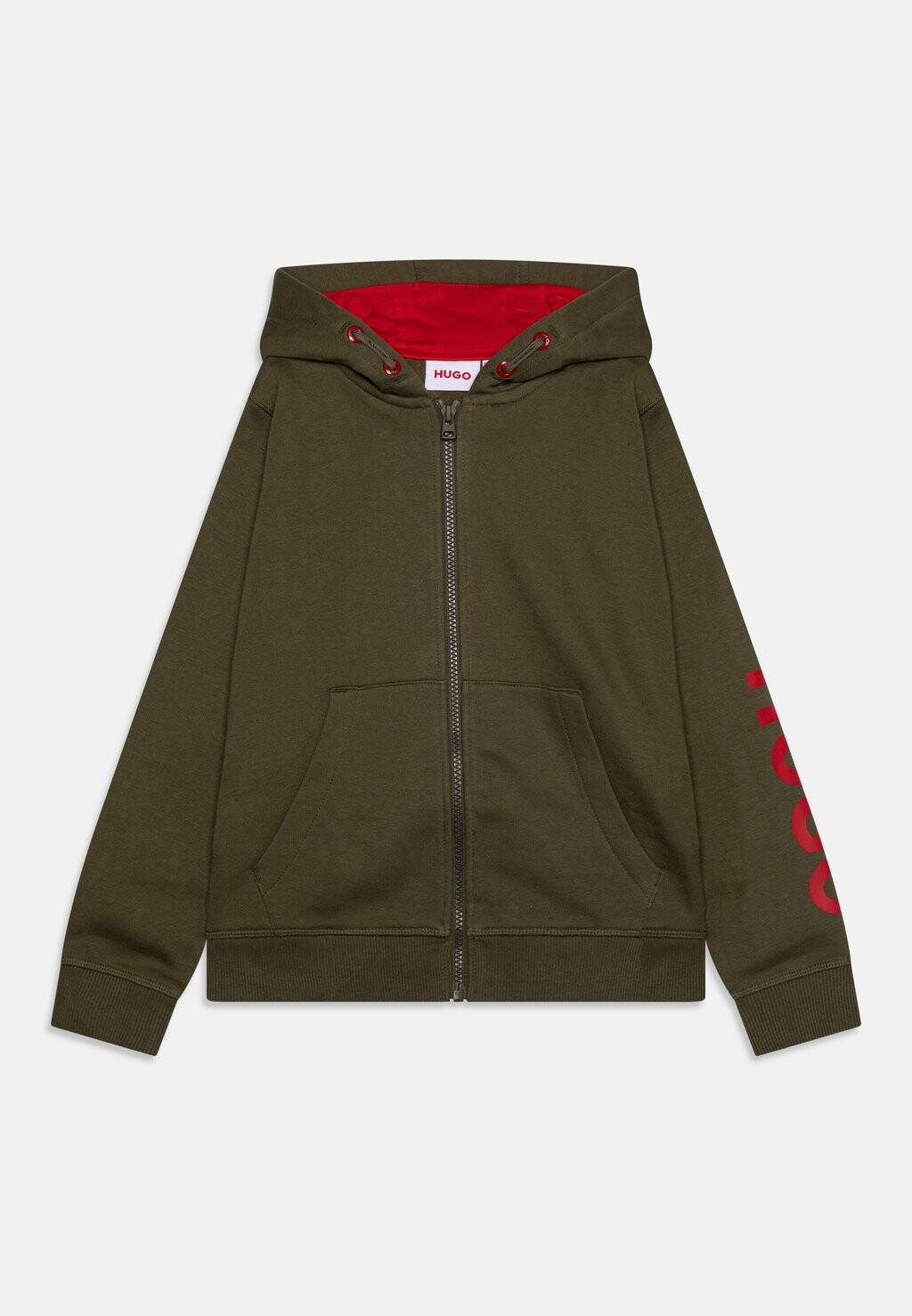 

Толстовка HOODED HUGO Kids, цвет khaki